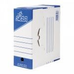 BOITE 390X290 DOS 16 CM GM EN CARTON ONDULÉ BLANCHI