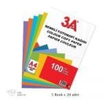 Papier couleur 80gr de marque ARK 100feuille