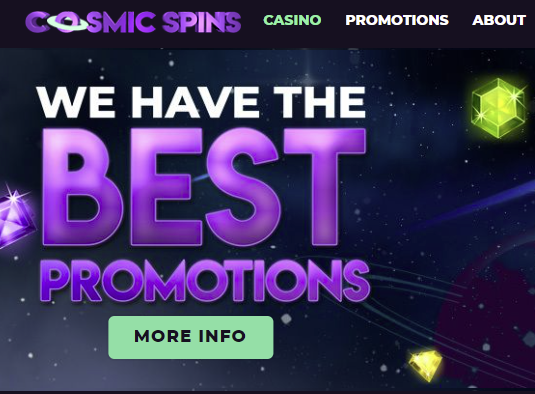 Exploring the Galactic Adventures at Cosmic Spins Casino
