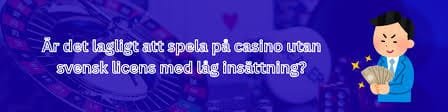 Utländska Casino med Låg Insättning - Din Guide till Spel